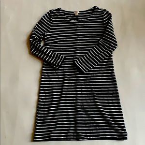 J crew stripped dress